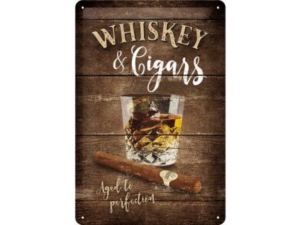 Cedule 20x30 Whiskey & Cigars NA22257
