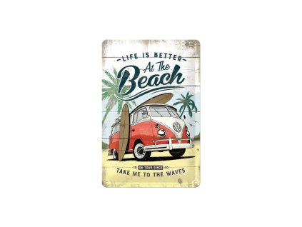 Cedule 20x30 VW Life is Better at the Beach NA22277