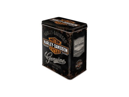 Plechová dóza L Harley-Davidson NA30107 Nostalgic Art