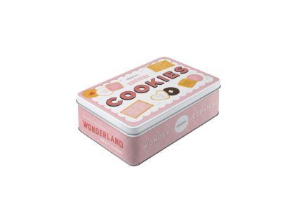 Plechová dóza plochá Wonder Cookies NA30736 Nostalgic Art