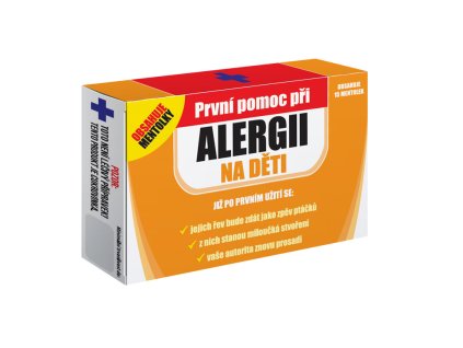 Vtipné mentolové bonbóny Alergie na děti