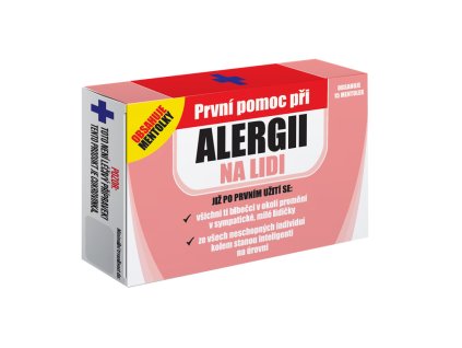Vtipné mentolové bonbóny Alergie na lidi