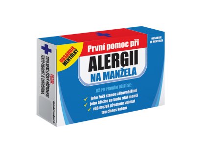 Vtipné mentolové bonbóny Alergie na manžela