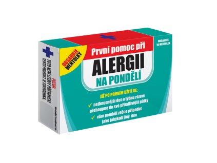 Vtipné mentolové bonbóny Alergie na pondělí