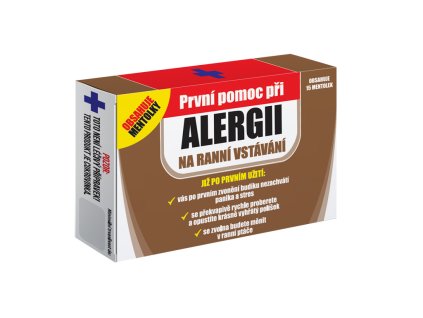 Vtipné mentolové bonbóny Alergie na ranní vstávání