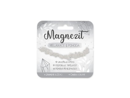 Náramek s polodrahokamy Magnezit