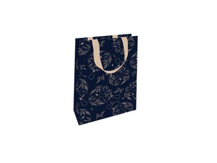 Vánoční dárková taška malá luxusní Elegantní baňky