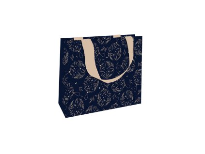 Vánoční dárková taška střední luxusní Elegantní baňky