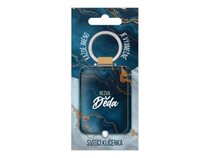 Nekupto Svítící klíčenka s potiskem Bezva děda