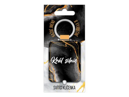 Nekupto Svítící klíčenka s potiskem Král silnic 