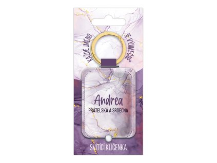 Nekupto Svítící klíčenka se jménem ANDREA