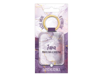Nekupto Svítící klíčenka se jménem JANA