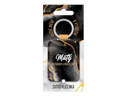 Nekupto Svítící klíčenka se jménem MATĚJ
