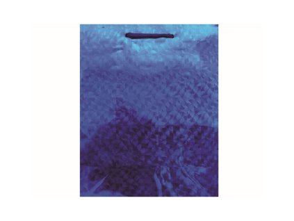 Nekupto Dárková taška velká hologram Modrá FSC