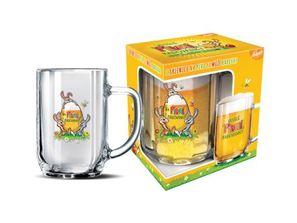 Nekupto Dárkový velikonoční půllitr Na pivní radovánky