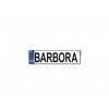 Originální SPZ cedulka se jménem BARBORA