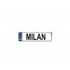 Originální SPZ cedulka se jménem MILAN