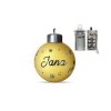 Vánoční koule se jménem JANA svítící - bez krabičky