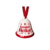 Vánoční zvonek s potiskem Bezvadná holka - bez krabičky