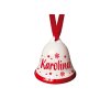 Vánoční zvonek se jménem KAROLÍNA - bez krabičky
