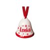 Vánoční zvonek se jménem LENKA - bez krabičky