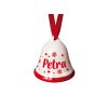 Vánoční zvonek se jménem PETRA - bez krabičky
