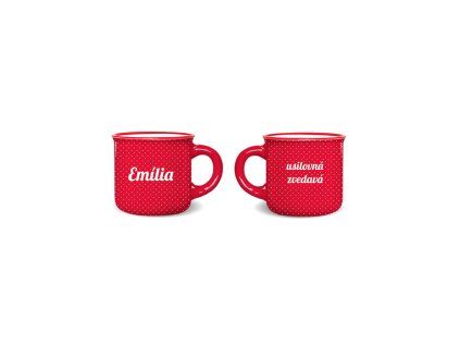 Hrnček s menom Emília Mini