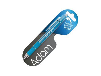 Gumovacie pero s menom ADAM 