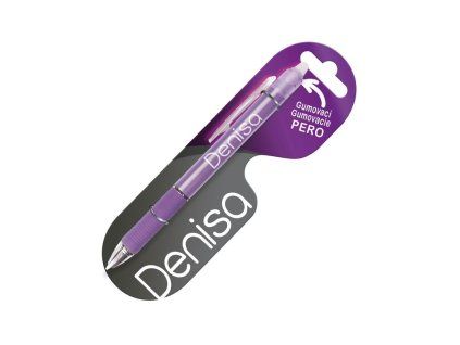 Gumovacie pero s menom DENISA 