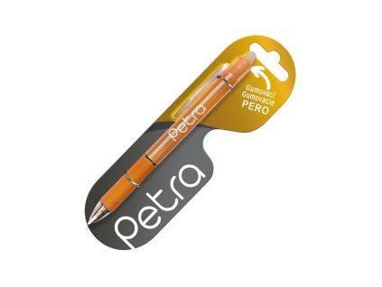 Gumovacie pero s menom PETRA 
