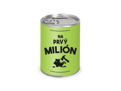 Vtipná pokladnička Na prvý milión