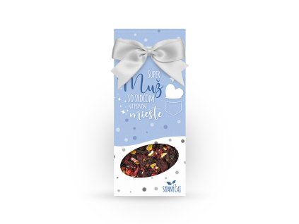 Darčekový čaj Super muž so srdcom na pravom mieste