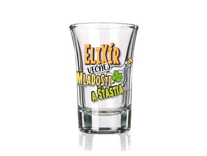 Vtipný panák Elixír večnej mladosti a šťastia