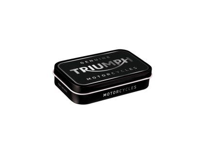 33180 mint box xl triumph logo silver na82126