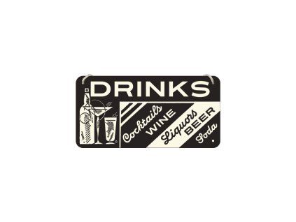32133 zavesna cedule drinks na28010