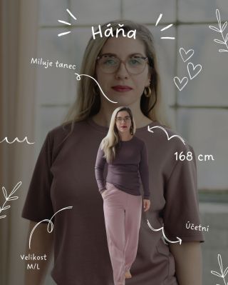 ✨ Háňa ✨ Když tančí, máš pocit, že se zastavil čas — lehkost, talent a energie, která se nedá naučit. 🤍 Laskavá duše, máma...