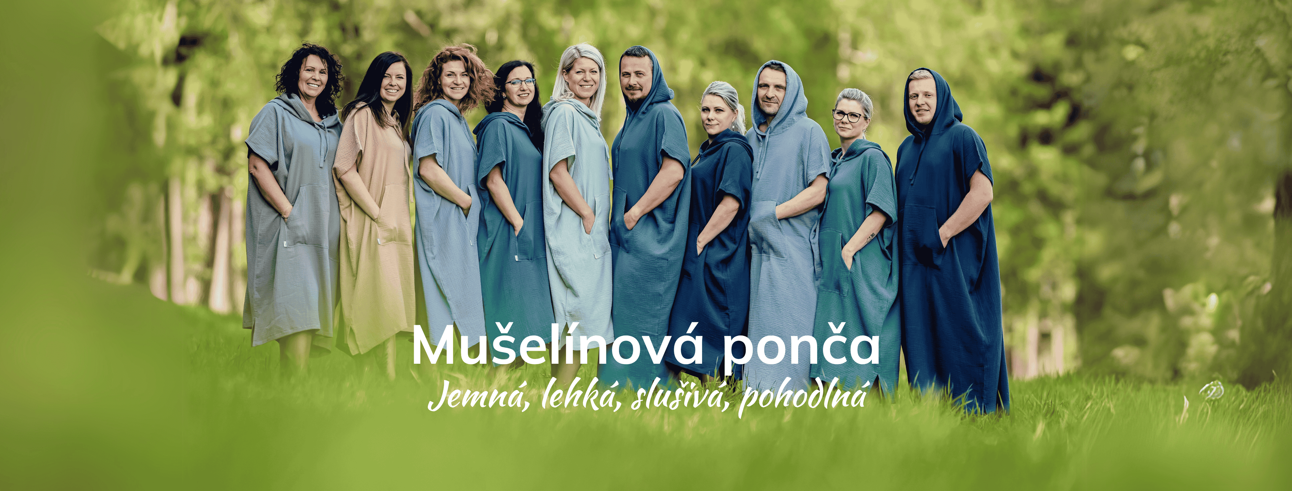 Mušelínová ponča