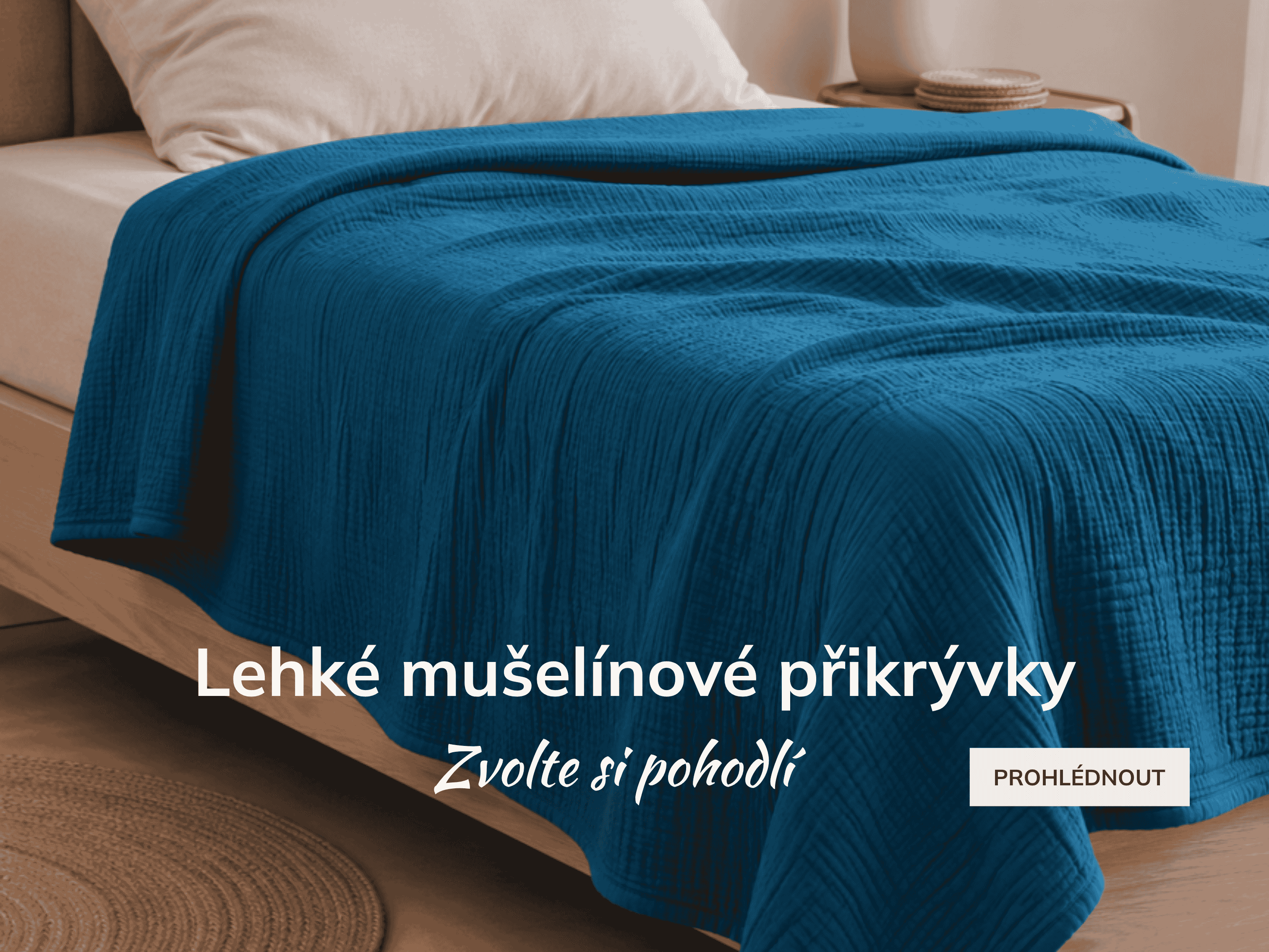 Mušelínové přikrývky
