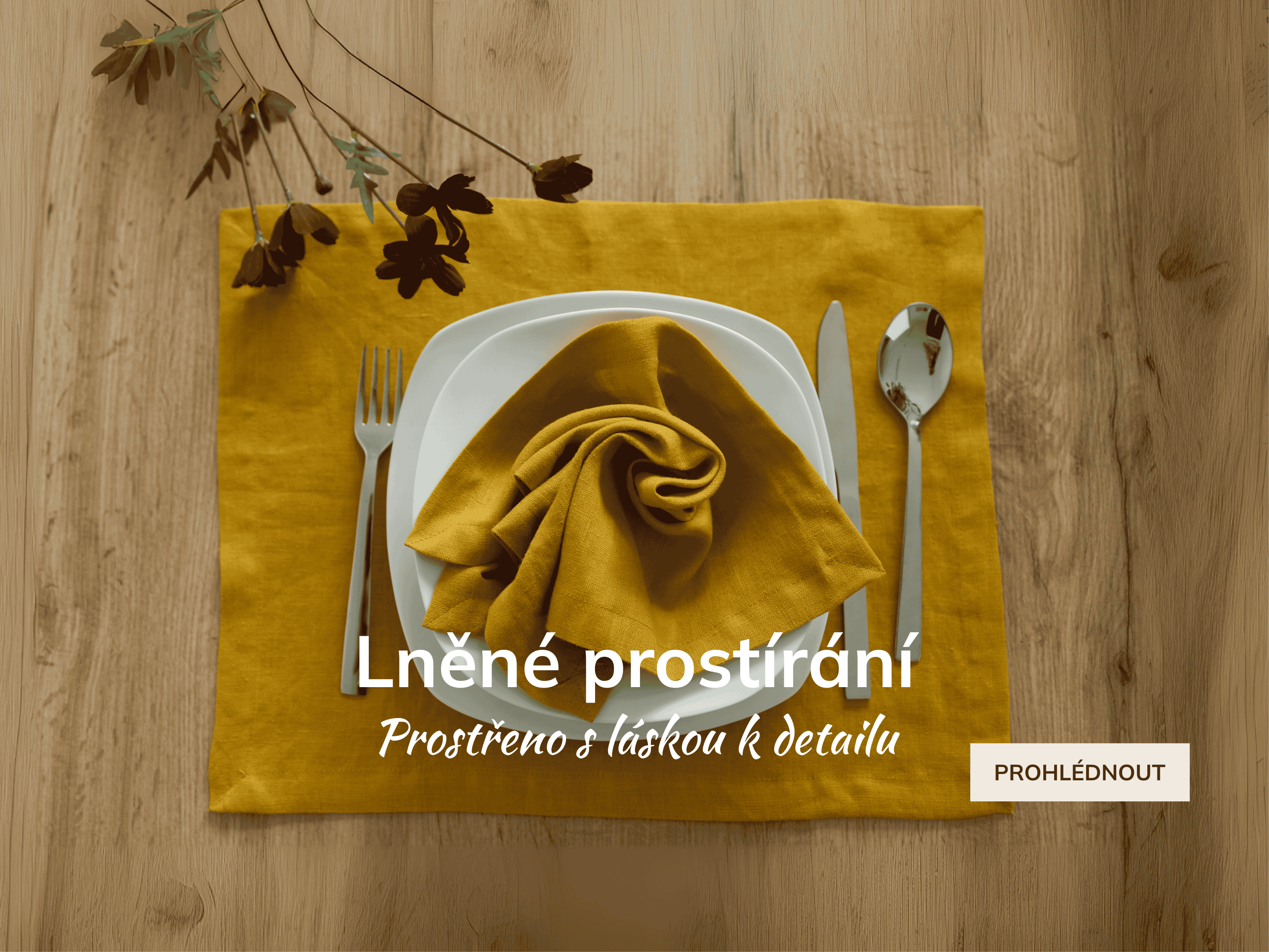 Prostírání - mobil