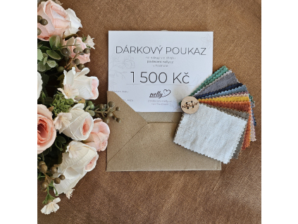 dárkové poukazy, dárek pro každého, dárek dle výběru obdarovaného, poukaz na lněné výrobky, poukaz na povlečení, poukaz na zážitek, dárkový ppoukaz pro novomanželé, poukaz pro babičku, krásný dárek pro každého