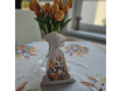 Pytlíky na Velikonoce, sáček na koledu, pytlik na koledu, patlik s českým nápisem