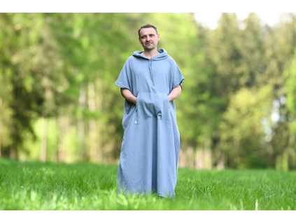 mušelínové pončo
