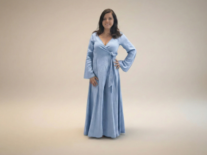 muselinovy zupan modry interier