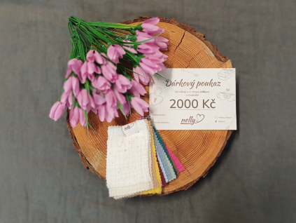 valentynsky poukaz 2000kc