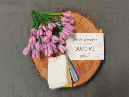 valentynsky poukaz 3000kc