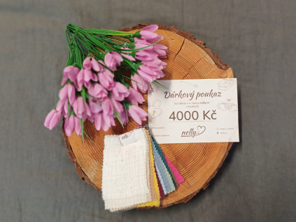 valentynsky poukaz 4000kc