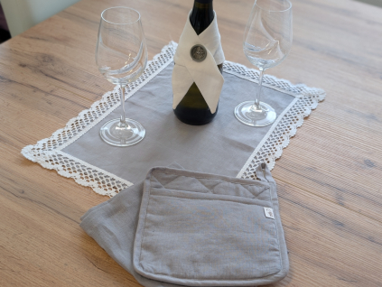 sada len seda prostirani sala chnapka