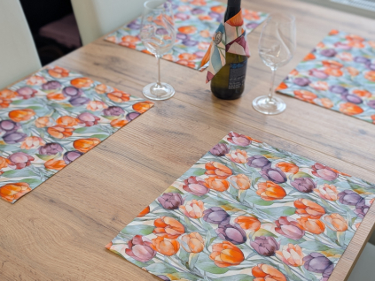 sada tulipan prostirani