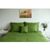zelené lněné povlečení