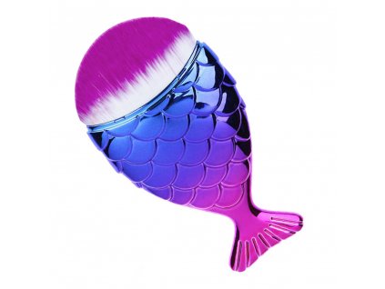 pedzel rybka chubby mermaid brush kolor galaxy